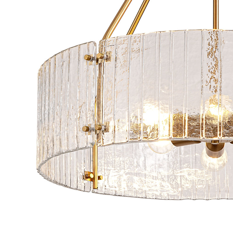 Joss & Main Nicola Iron 8-Light Chandelier & Reviews | Joss & Main